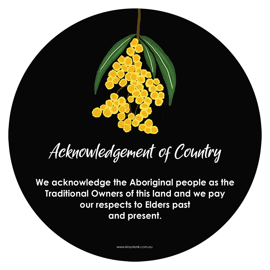
                  
                    Golden Wattle Acknowledgement of Country Plaque
                  
                