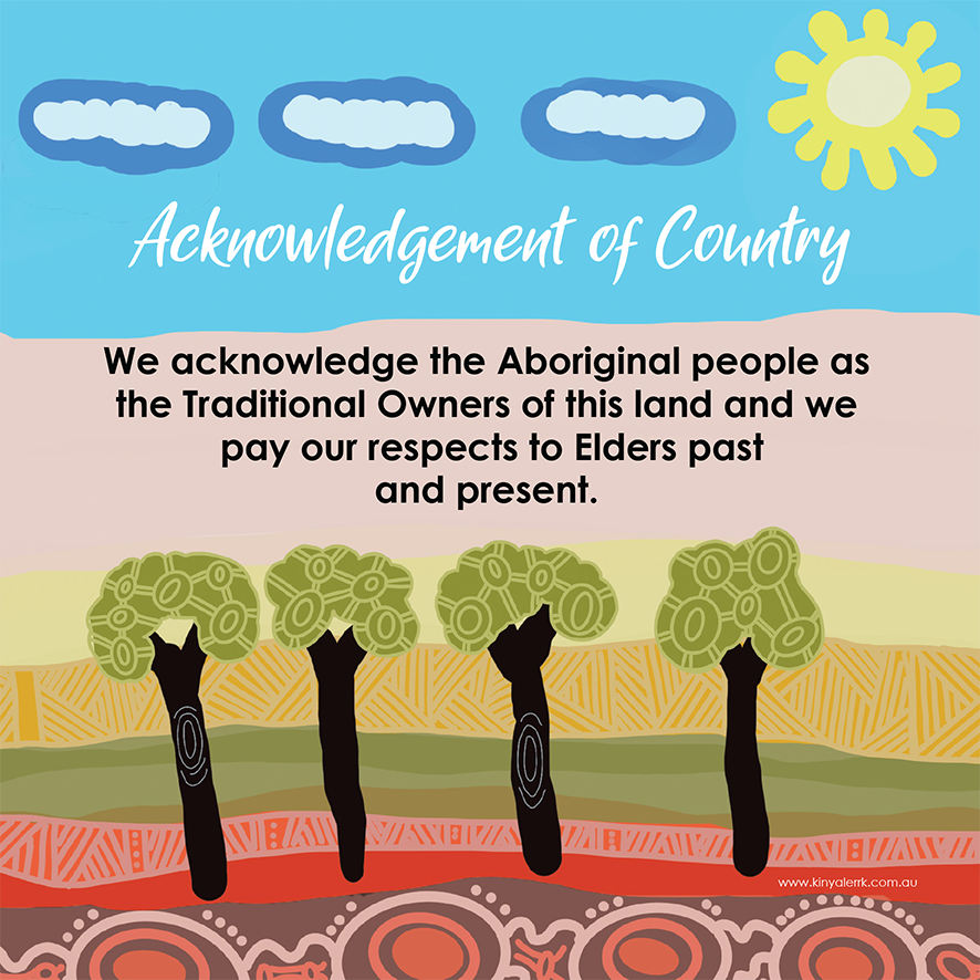 Heal Country Acknowledgement of Country Plaque