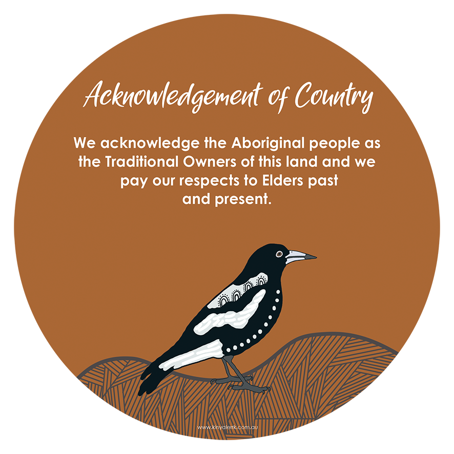 
                  
                    Magpie Acknowledgement of Country Plaque
                  
                