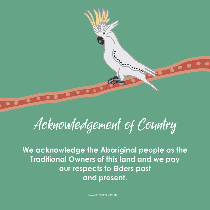 
                  
                    White Cockatoo Acknowledgement of Country Plaque
                  
                
