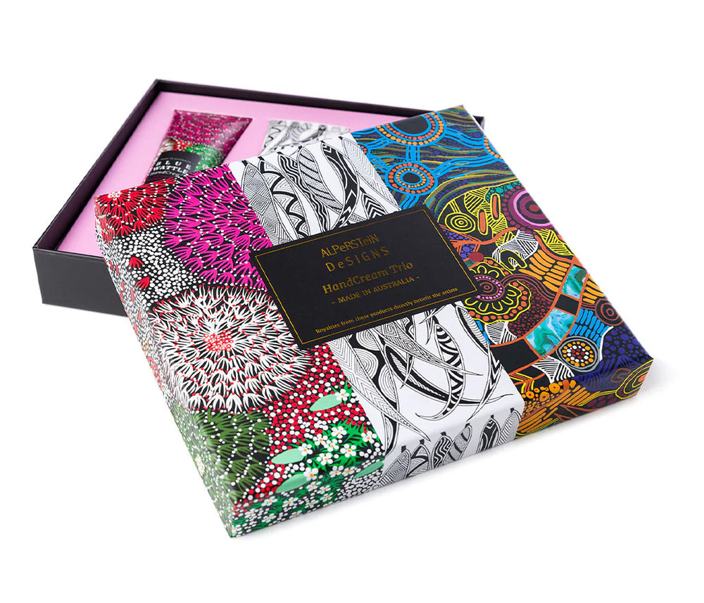 Alperstein Handcream Trio Set - Blue Wattle, Eucalyptus, Ginger