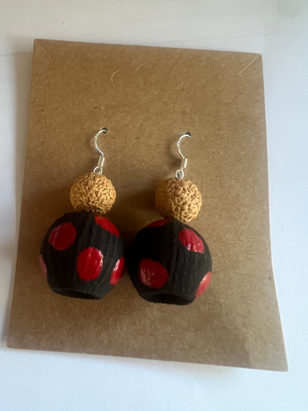 Wiimpatja Nhuungku Designs Gum Nut& Quandong Earrings