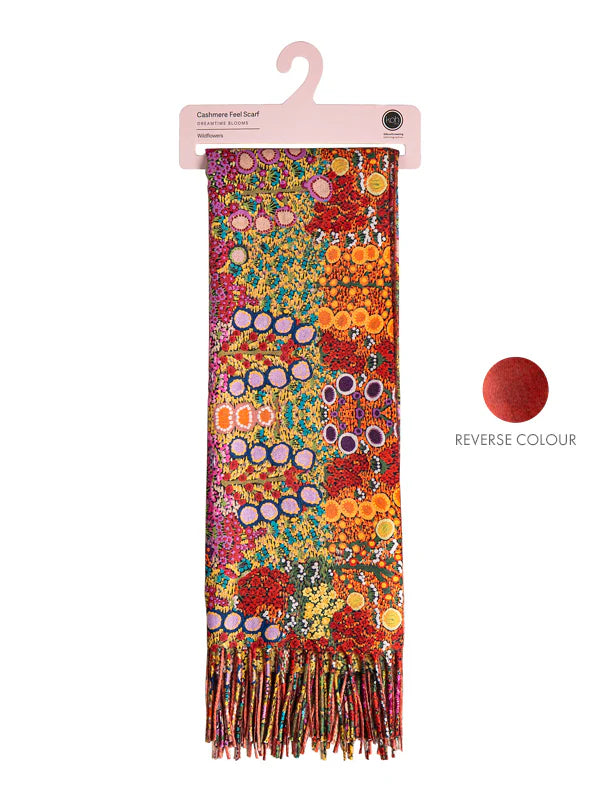 
                  
                    Aboriginal Wildflowers Scarf
                  
                