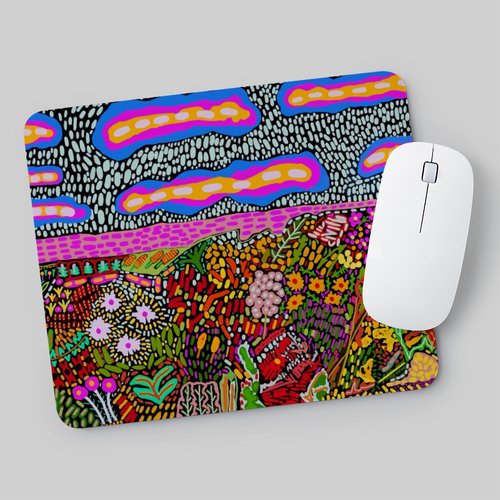 Nans Garden Mouse Pad