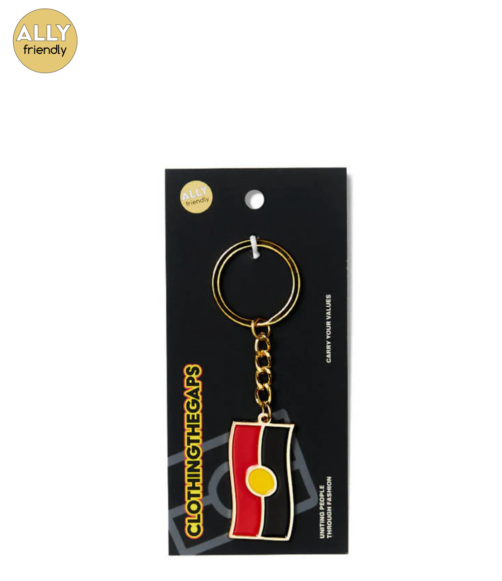 
                  
                    Aboriginal Flag Keyring
                  
                