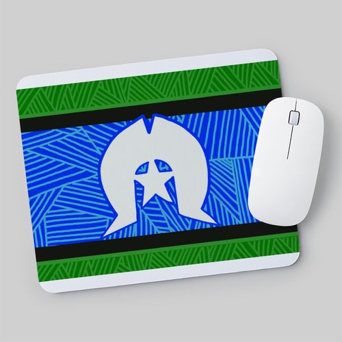 Torres Strait Islander Flag Mousepad