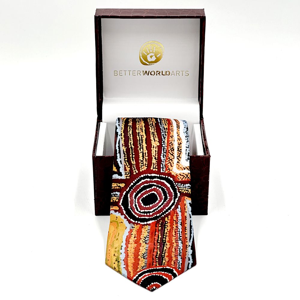 
                  
                    Mina Mina Yukurrpa -Women's Dreaming Tie - 6cm wide
                  
                