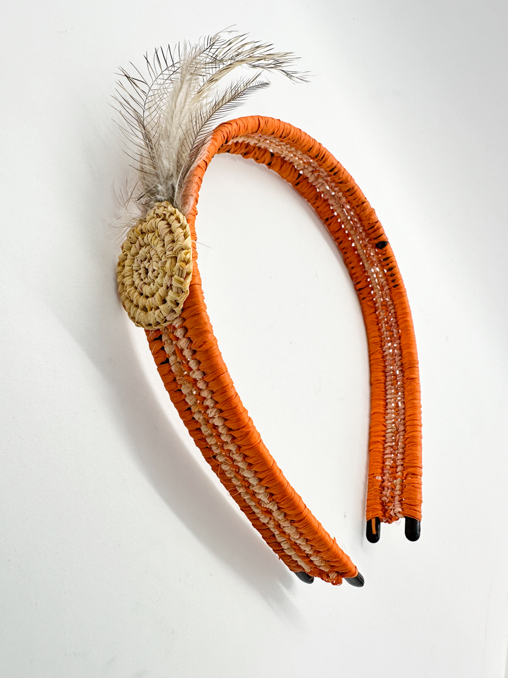 Emu Feather Headband by Aunty Kayleen Atkinson