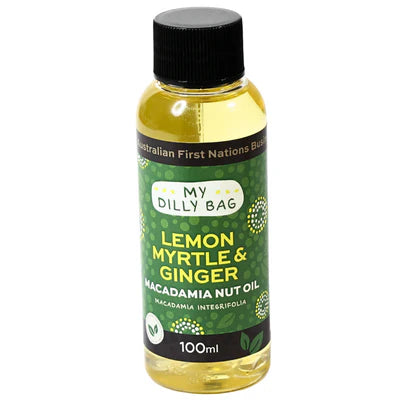 My Dilly Bag Lemon Myrtle & Ginger Macadamia Nut Oil (100ML)