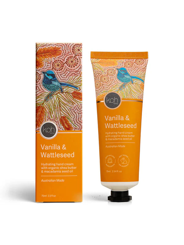 Vanilla & Wattleseed 75ml handcream