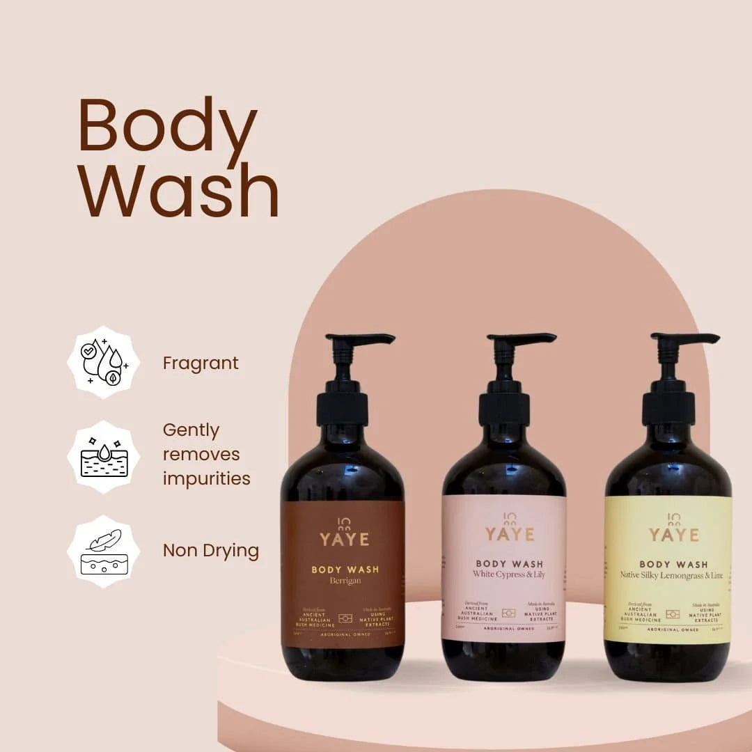 
                  
                    Yaye Body Wash - Native Silky Lemongrass & Lime | Refreshing Cleanse & Natural Scent
                  
                