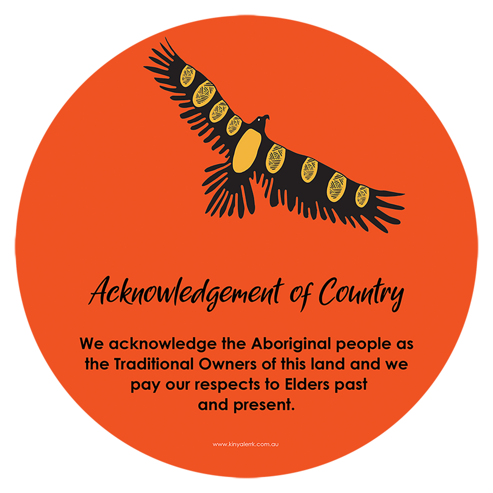 
                  
                    Bunjil the Creator Acknowledgement of Country Wall Decal
                  
                