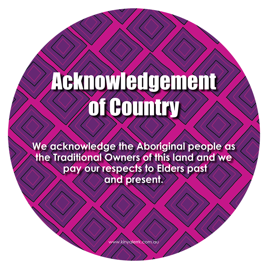 Deadly Design One Acknowledgement of Country Plaque