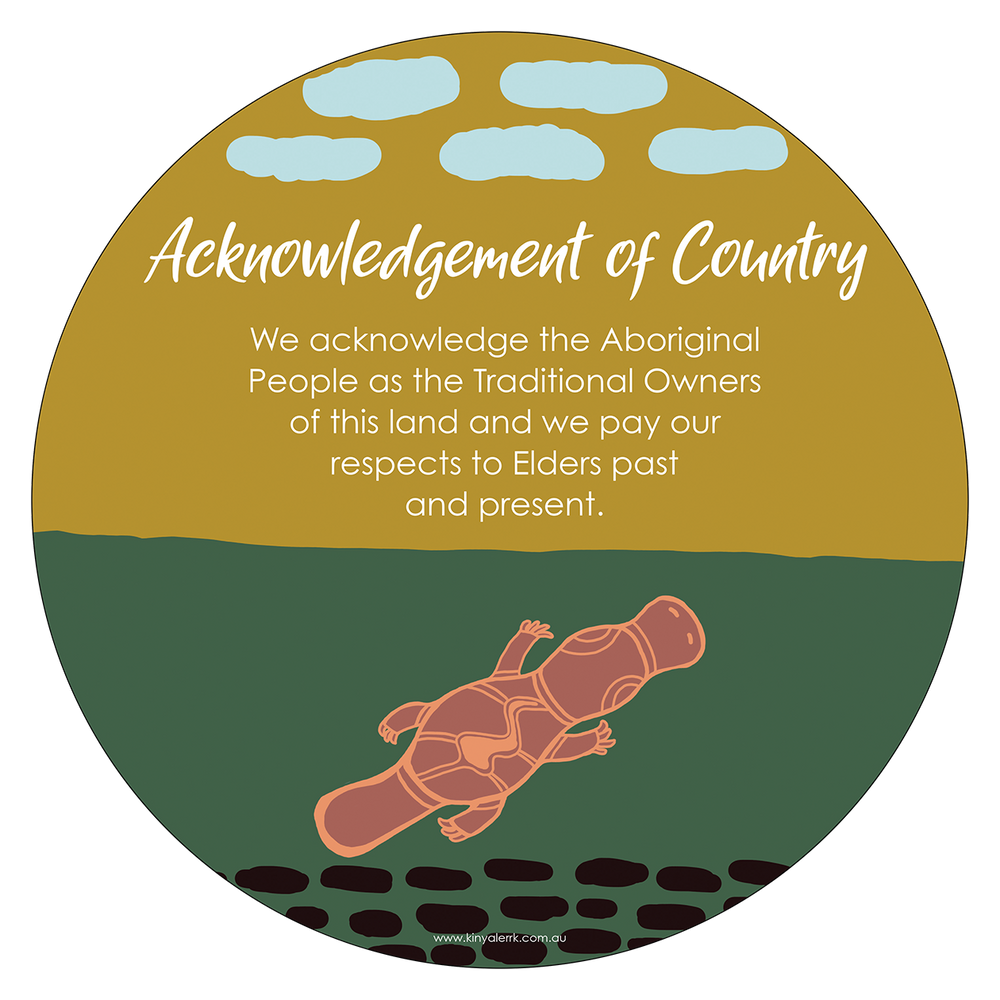 
                  
                    Platypus Acknowledgement of Country Plaque
                  
                