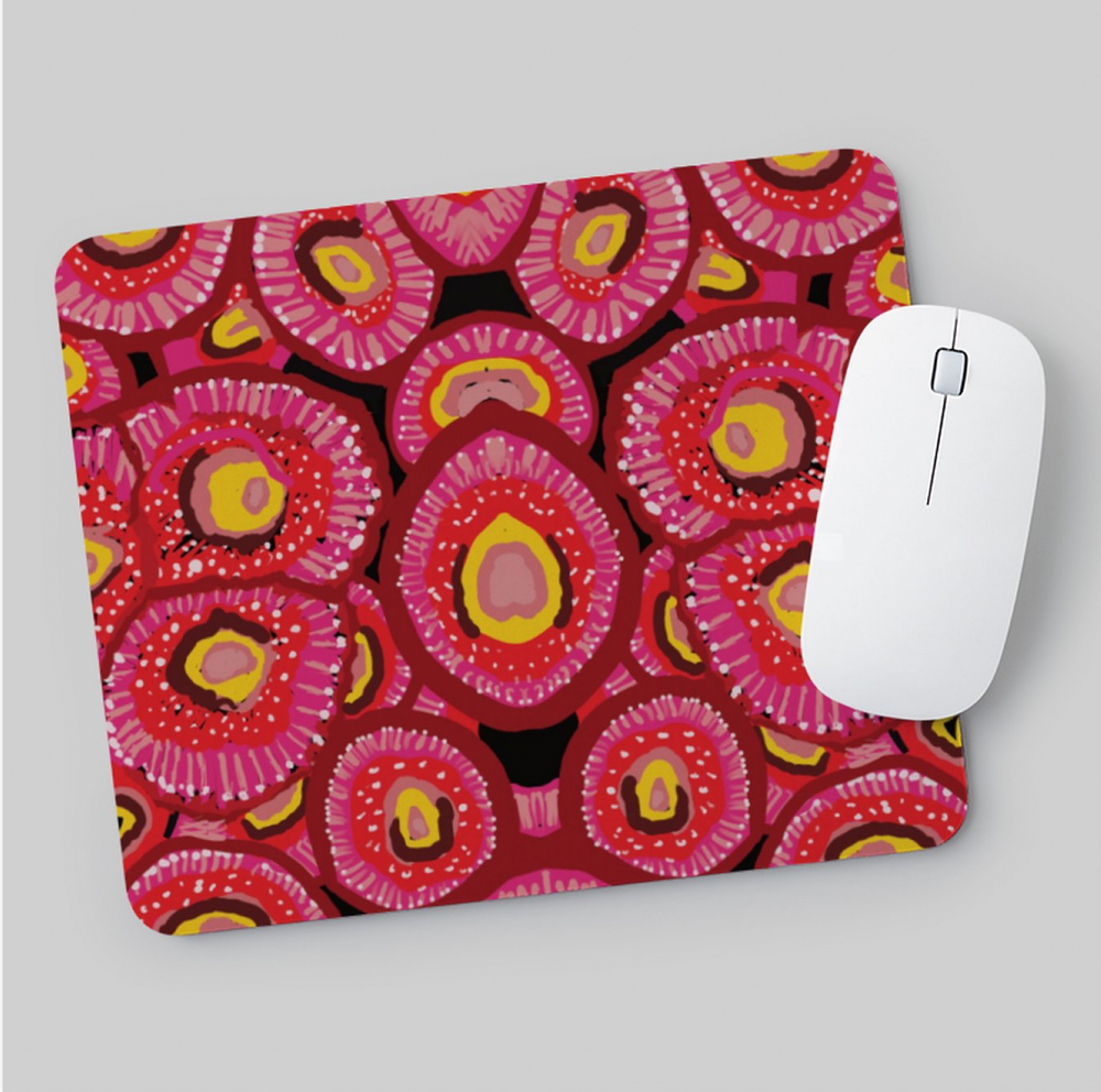 Bush Flowers Mouse pad – Kinya Lerrk