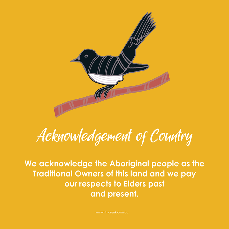 
                  
                    Willie Wagtail Acknowledgement of Country Plaque
                  
                