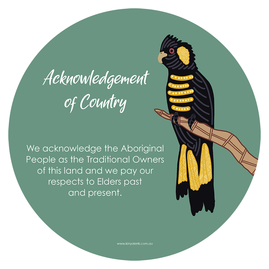 Yellow Tail Cockatoo Acknowledgement Plaque